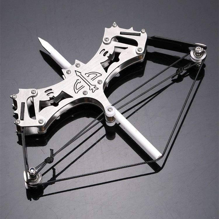 17 cm bow + 5 arrows + tools + target paper